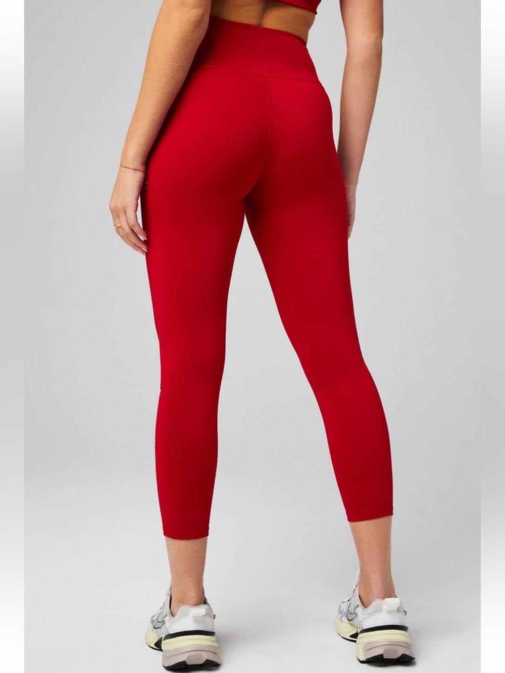Fabletics Holly Berry High-Waisted 7/8 Leggings, Size M